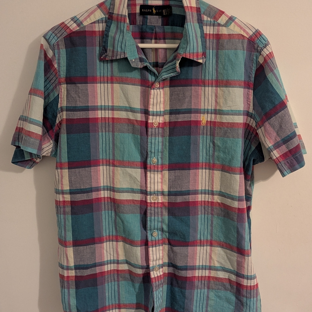 Ralph Lauren Men's Multicolor Plaid Shirt